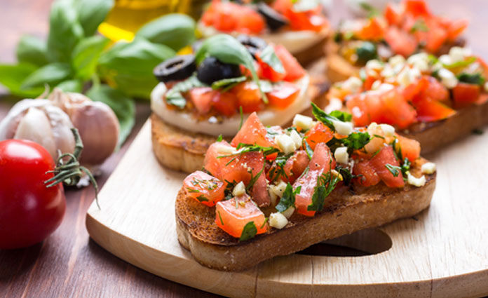 Bruschetta Mit Tomaten Und Balsamico — Rezepte Suchen